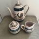 Teapot, sugar bowl, milk jug