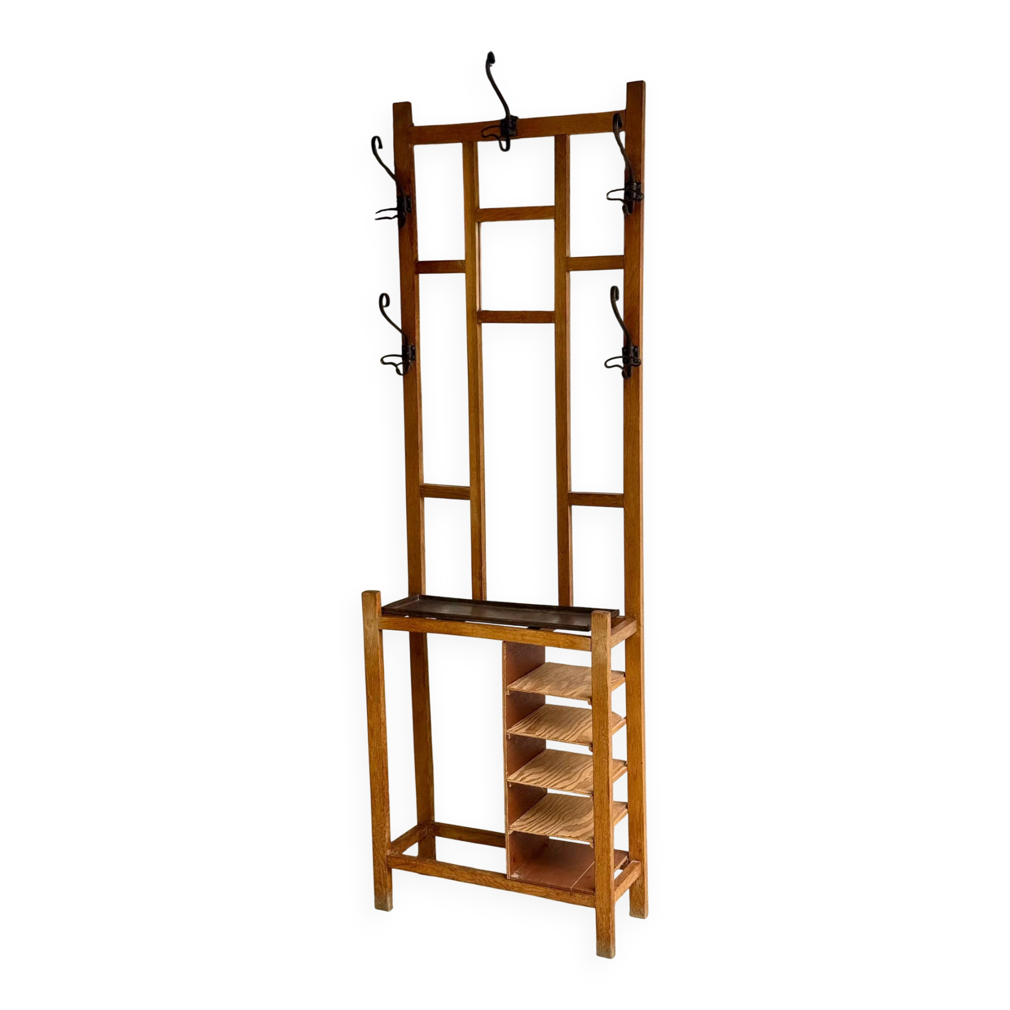 Coat rack / wardrobe in Art Deco style
