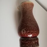 Signed ceramic pitcher vase