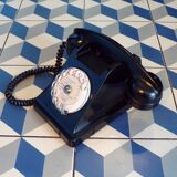 Vintage bakelite dial telephone