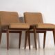 Mid Century Style Chairs (c.1940). Set of 2 pieces