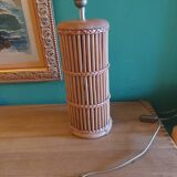 Tiki type bamboo lamp