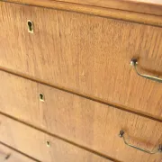 Scandinavian birch commode, Swedish modern, Sweden, 1950