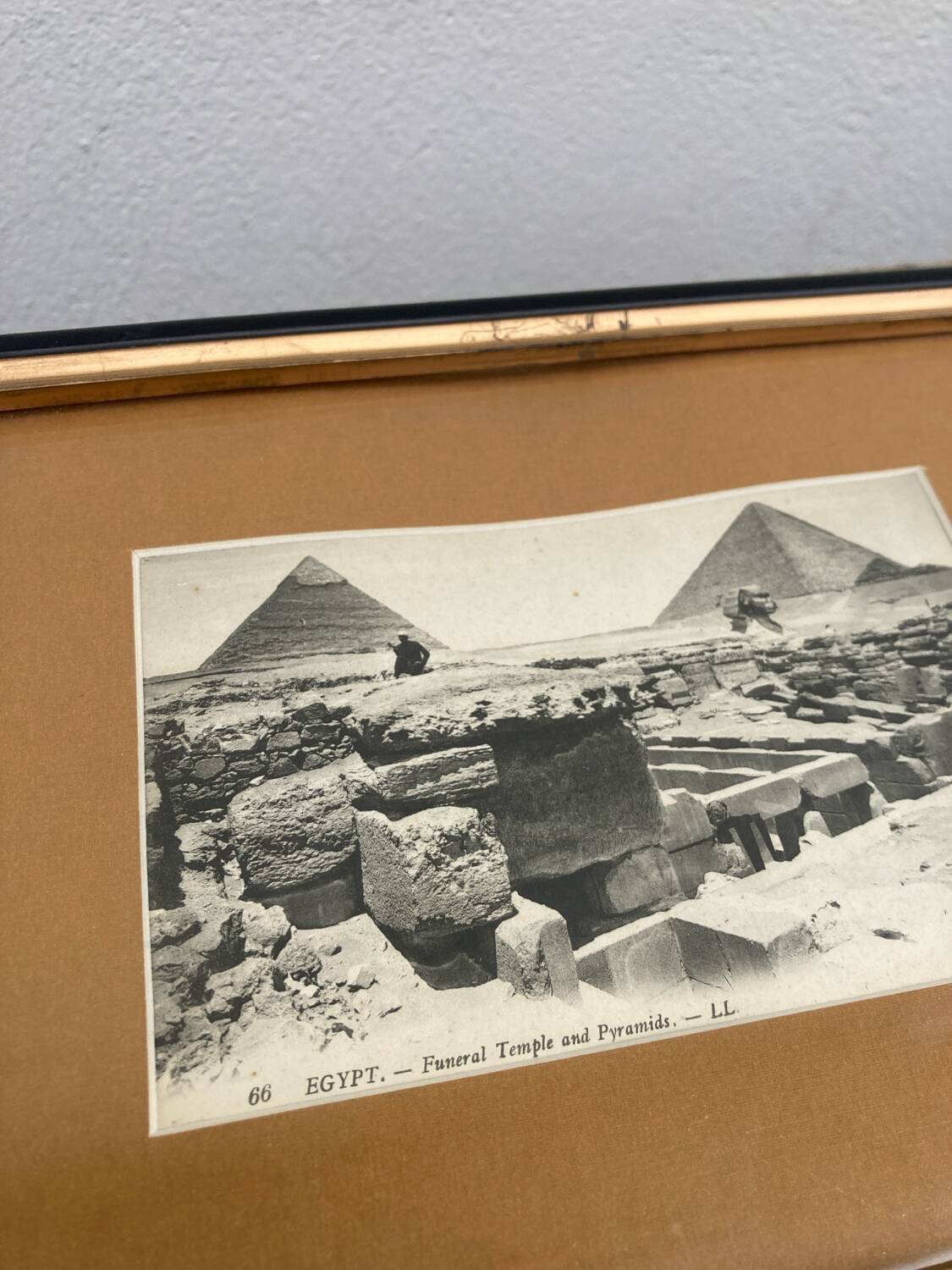 Pair of small frames seen from Egypt