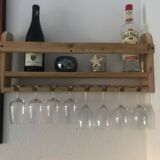 wall bottle shelf