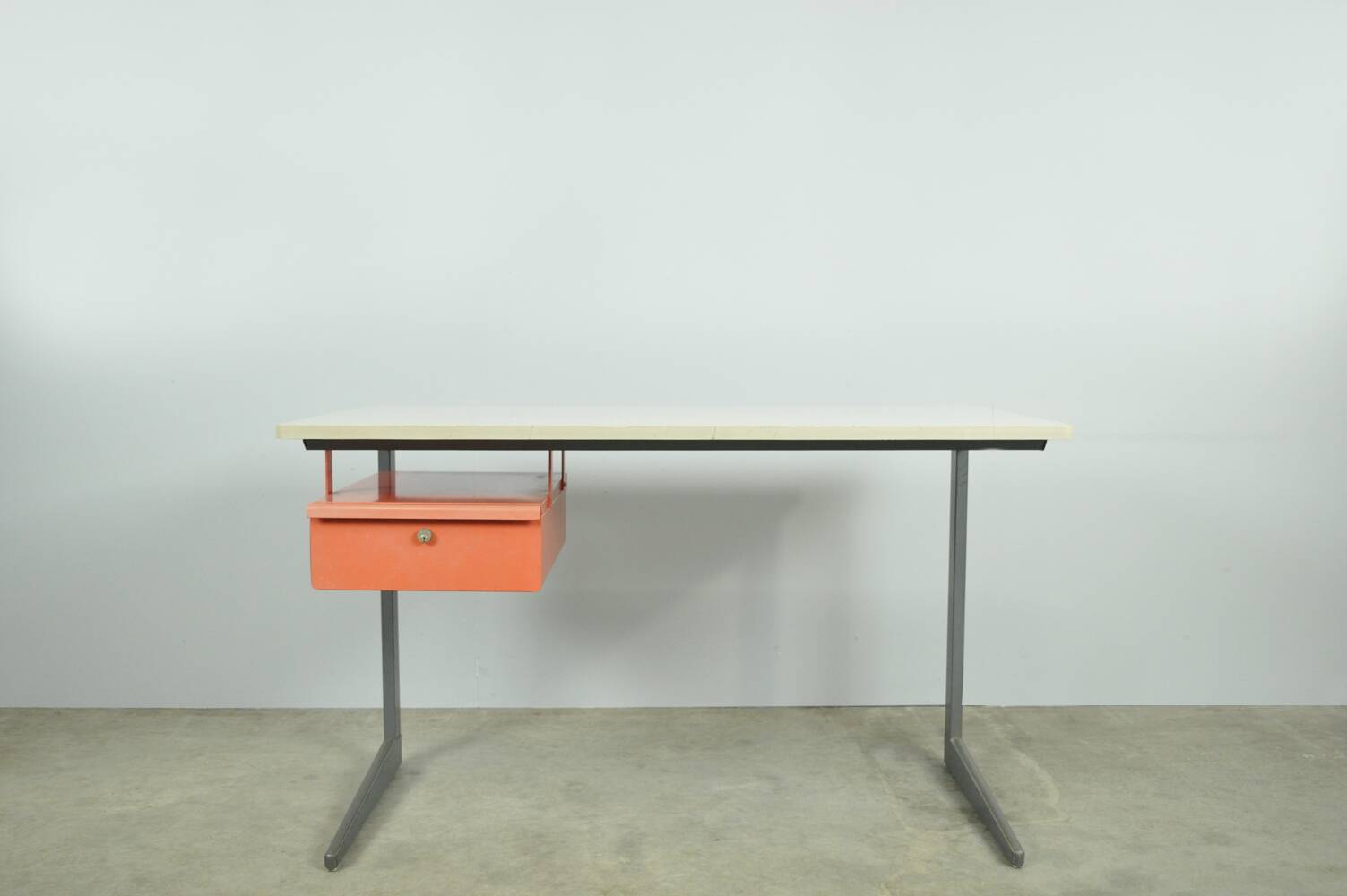 Vintage AHREND industrial Result desk by Friso Kramer, 1950s Netherlands