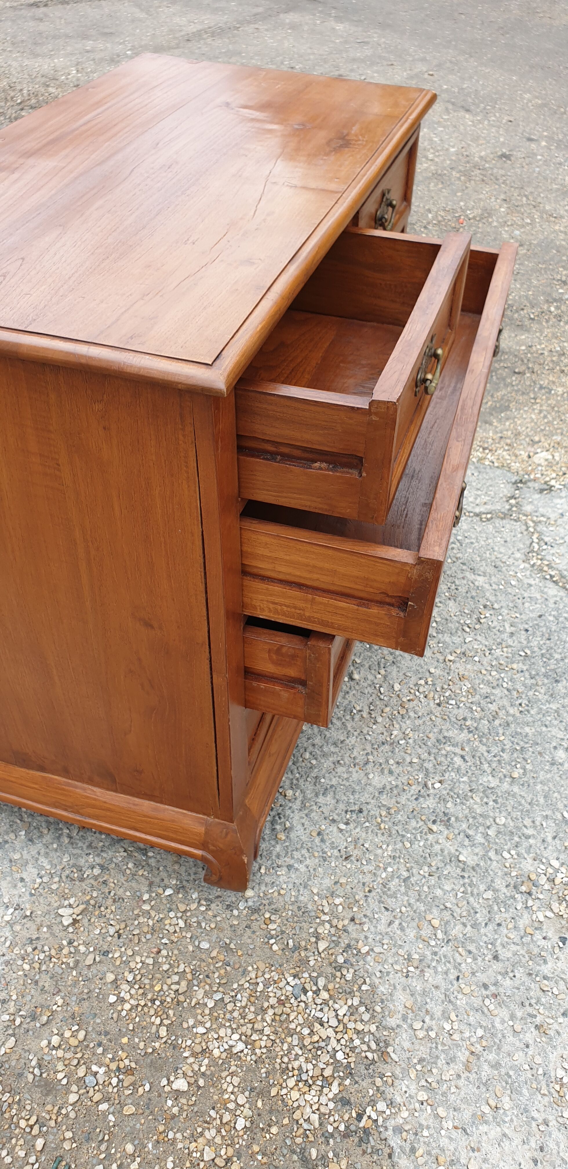 Chest of drawers 5 drawers solid oak