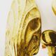 Italian Hollywood Regency Brass Sconce by Tommaso Barbi