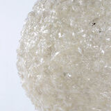 Vintage hanging lamp with coarse structure 1960 Germany