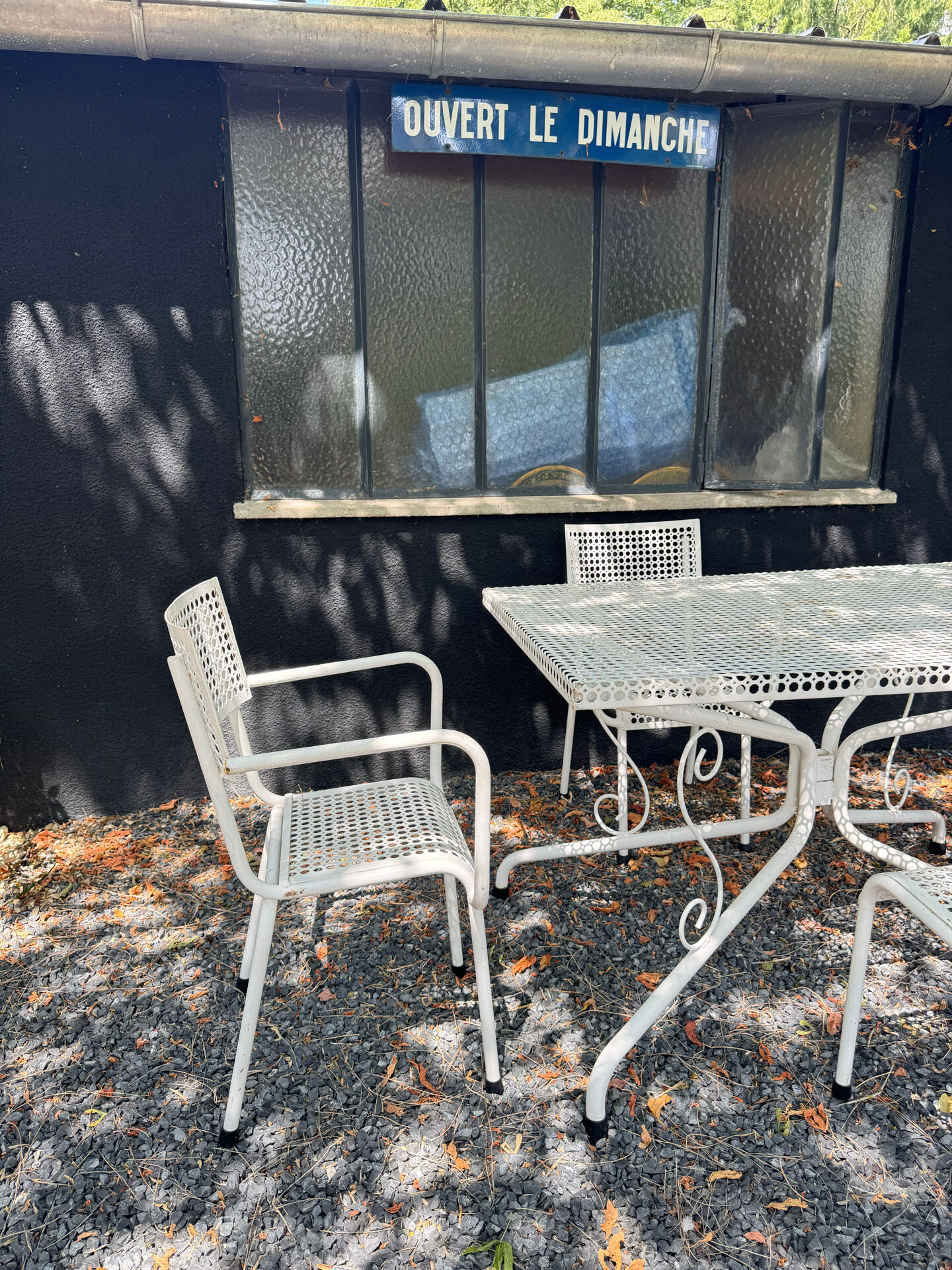 Salon de jardin rené malaval 2 chaises 2 fauteuils