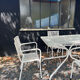 Salon de jardin rené malaval 2 chaises 2 fauteuils