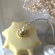 Suspension en opaline vanille