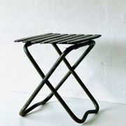 Chaise pliante industrielle de l'armée, 1960'