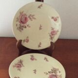 Set of 2 plates raynaud limoges