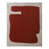Toile signée Form no 2. 100x80cm