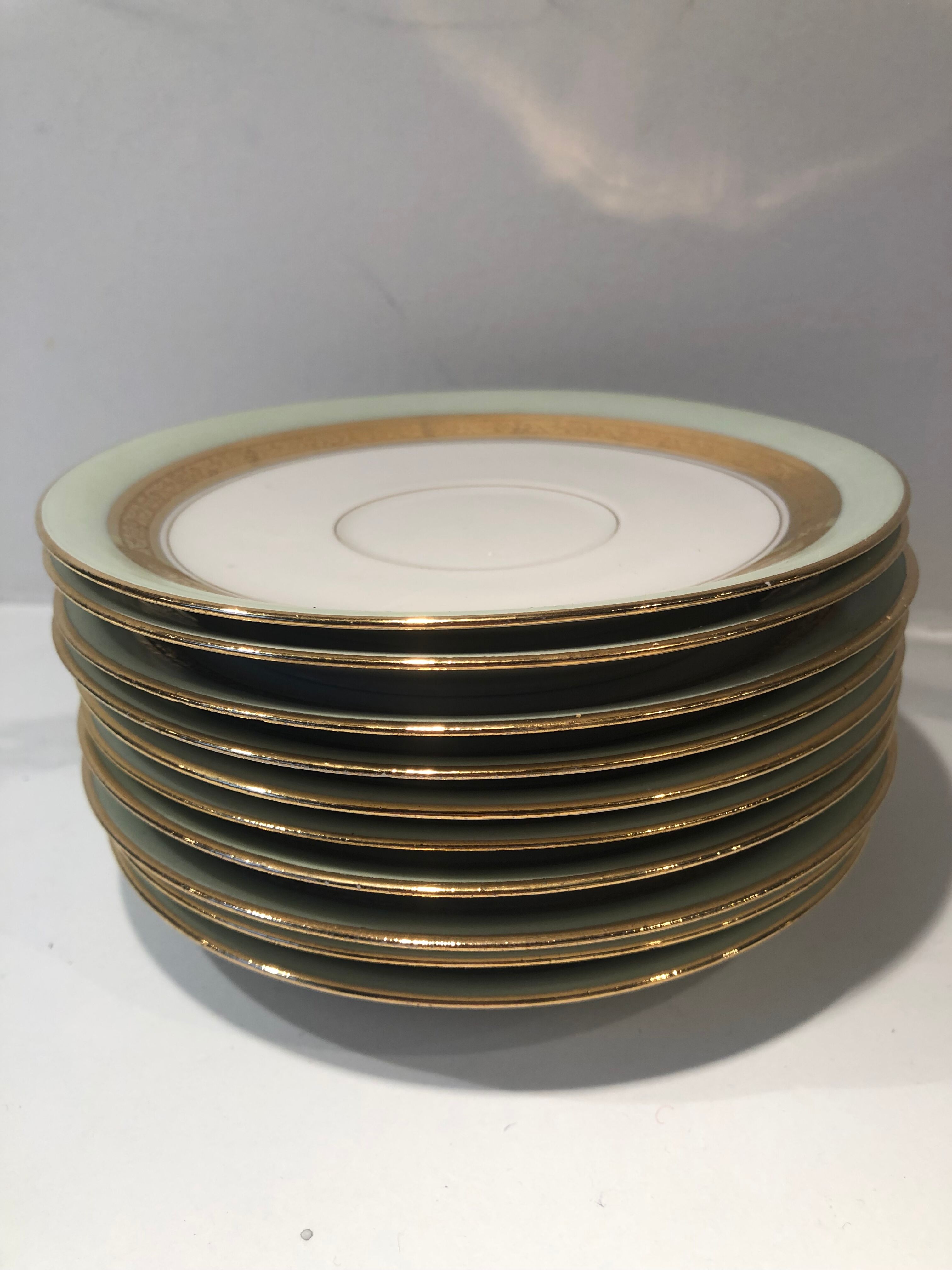 Vintage coffee tea service 10 cups Limoges