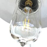 Wall lamp COL de Cygne authentic steel cast old lamp 1920 1930