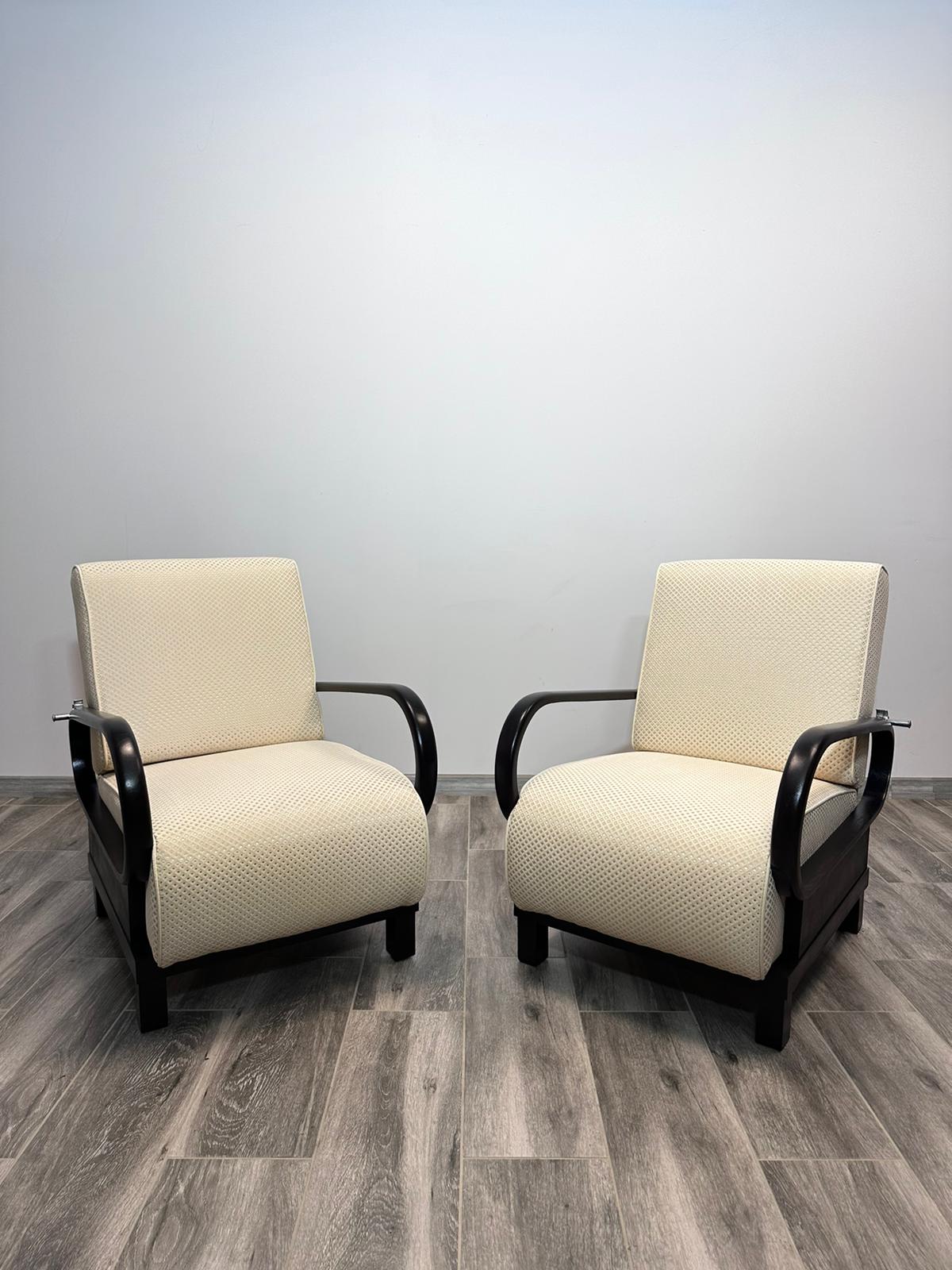 Pair of armchairs