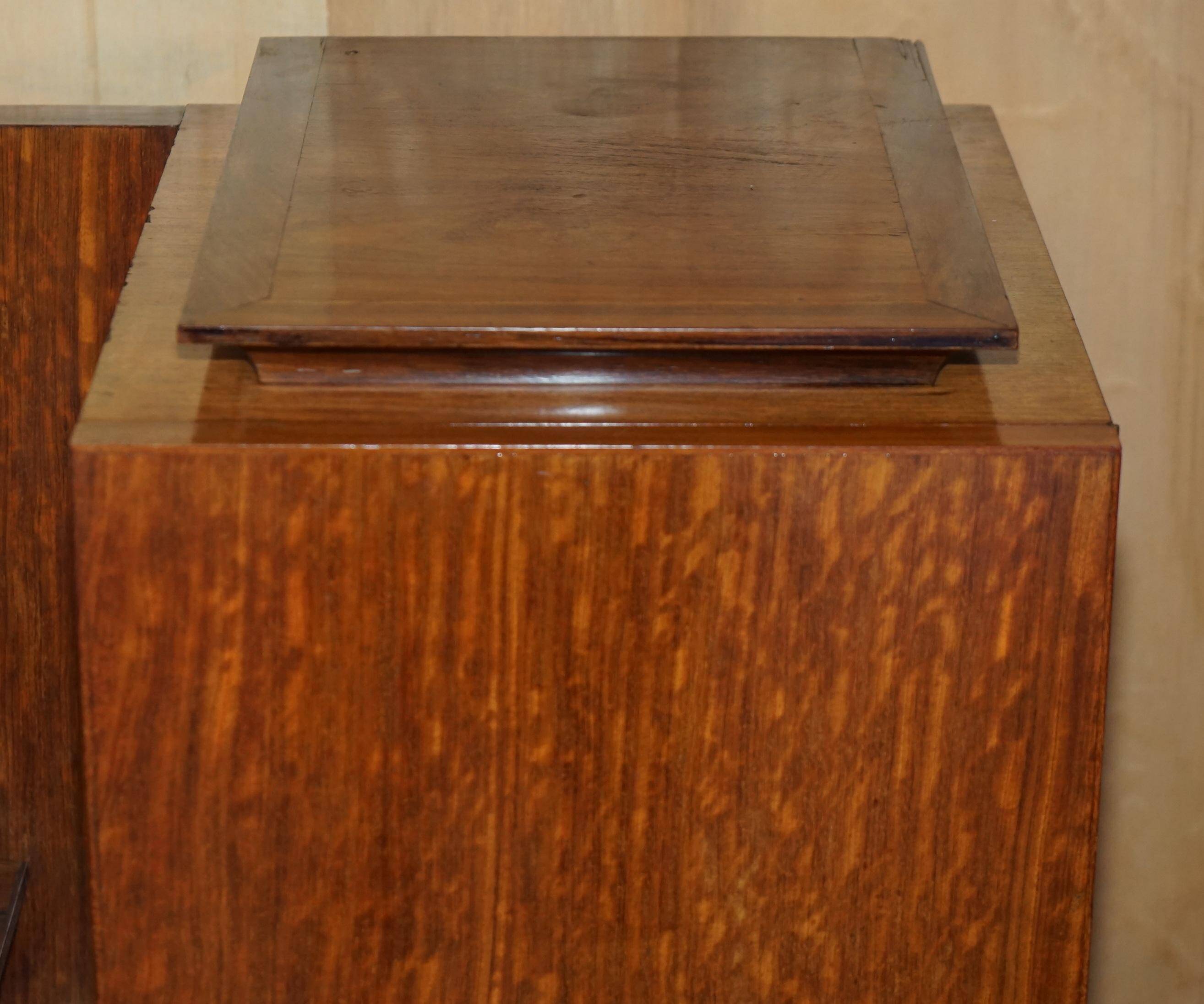 Art Deco Double Wardrobe Chest of Drawers 1920