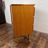Mid century retro vintage teak chest of drawers 1960