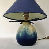 Glass paste lamp by A.France