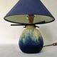Glass paste lamp by A.France