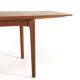 Rectangular extendable dining table Henning Kjearnulf Vejle - Danish design