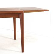 Table à manger rectangulaire extensible Henning Kjearnulf Vejle - design danois