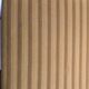 Vintage folding chair lafuma chantazur with striped gold fabric