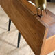 Vintage oak console desk
