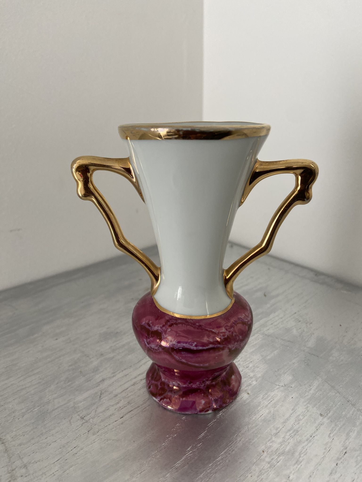 Small Limoges porcelain vase