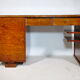 Art Deco Walnut Desk, 1920s
