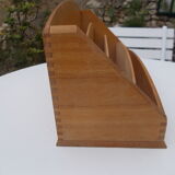 Old beech wooden mail carrier