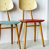 4 chaises Ton, 1960