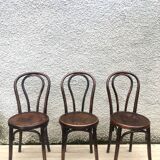 3 chairs bistrot fishel