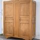 Parisian wardrobe art deco 1930 removable wardrobe beech solid