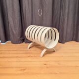 Vinyl Record Magazine Rack, Opal Möbel, 1970s