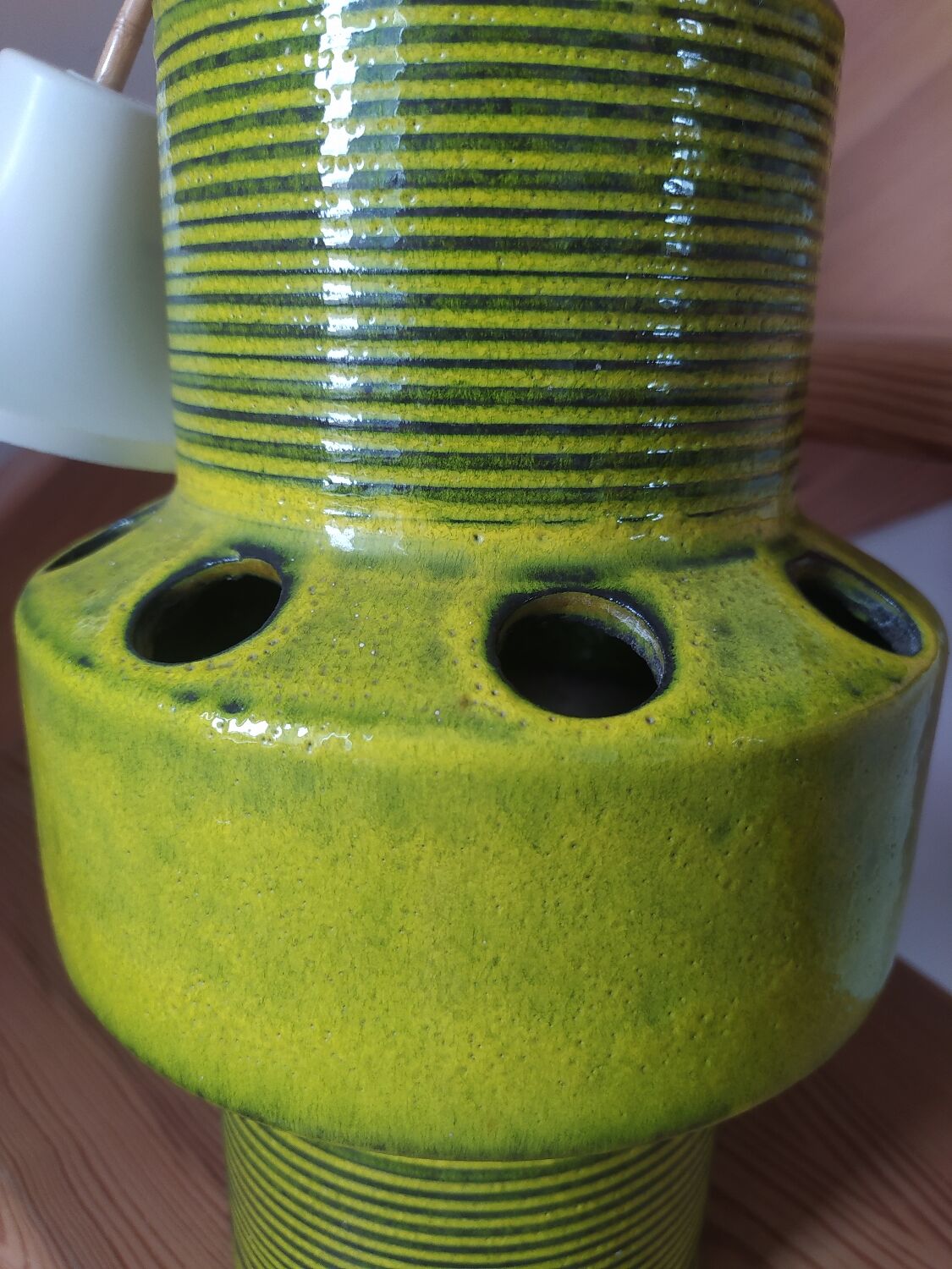 Danish ceramic pendant lamp