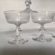 Set de 6 coupes à champagne en cristal sonnant années 20s