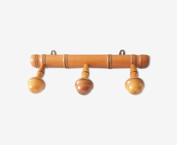 Patère ancienne en bois