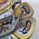 Octagonal jam pot Desvres - Jules Verlingue - Rouen decoration