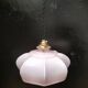 Pink opaline pendant light