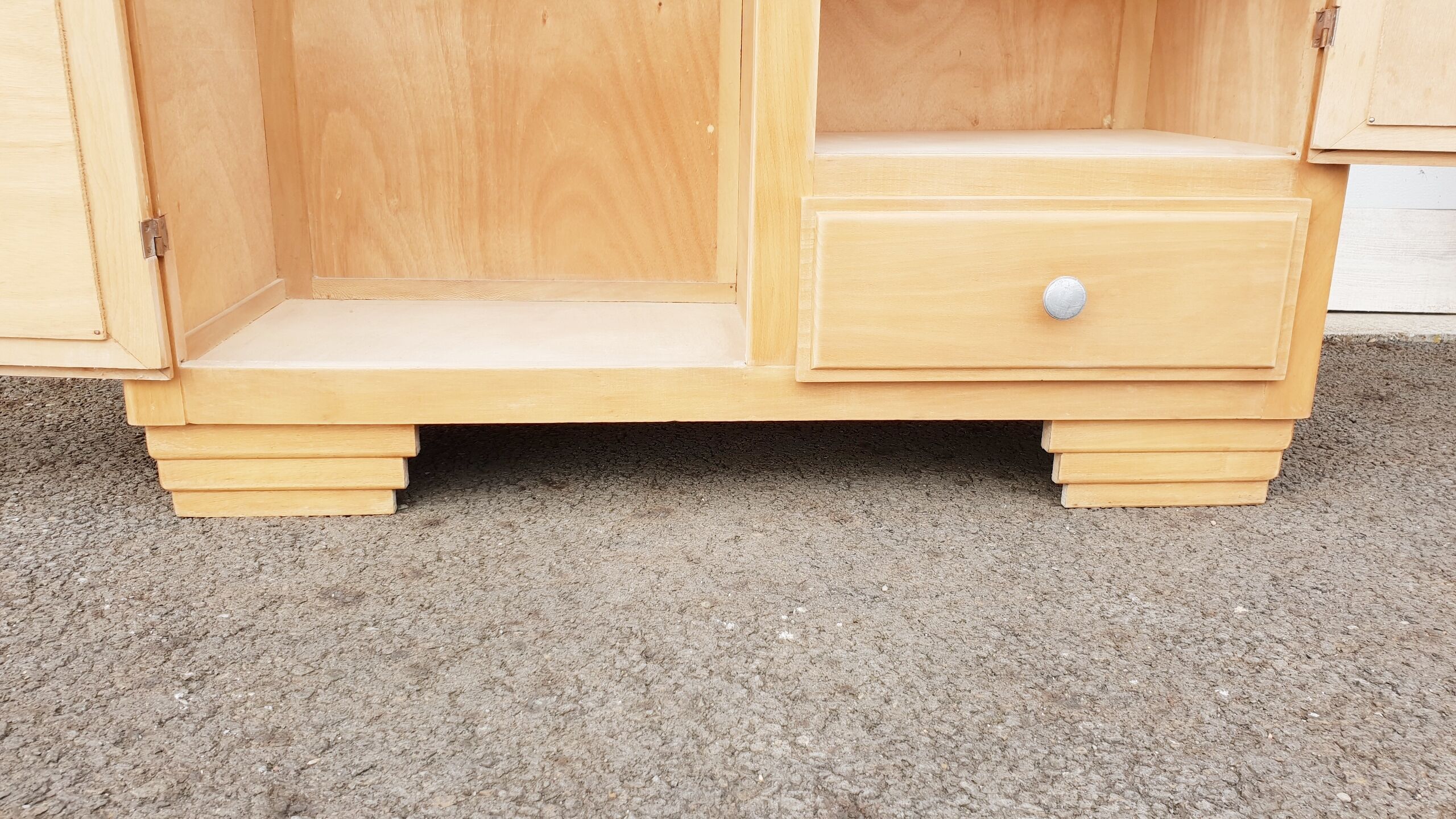 Vintage asymmetric cabinet