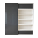 Ligne Roset Square Library - white lacquered with enamelled glass door