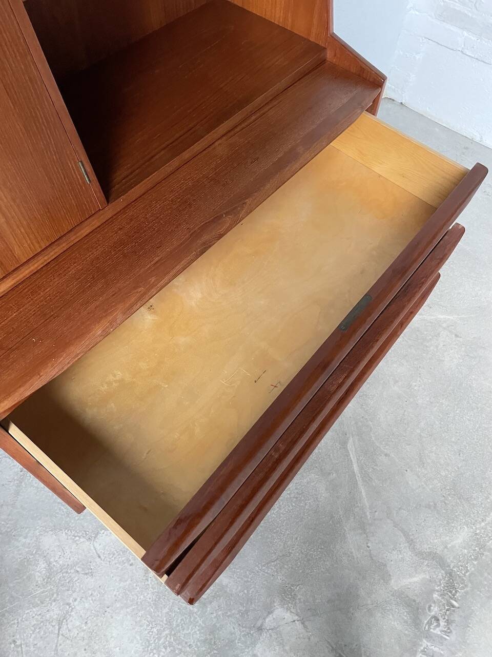 Danish teak secretary from the 60s