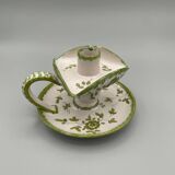 Martres-Tolosane hand candlestick, signed