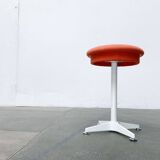 German Space Age swivel stool from the mid-century by Bremshey, Solingen, 1960s.