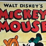 Affiche Mickey vintage 1978