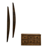 Six-drawer workshop cabinet