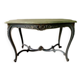 Louis XV style painted carved oak table